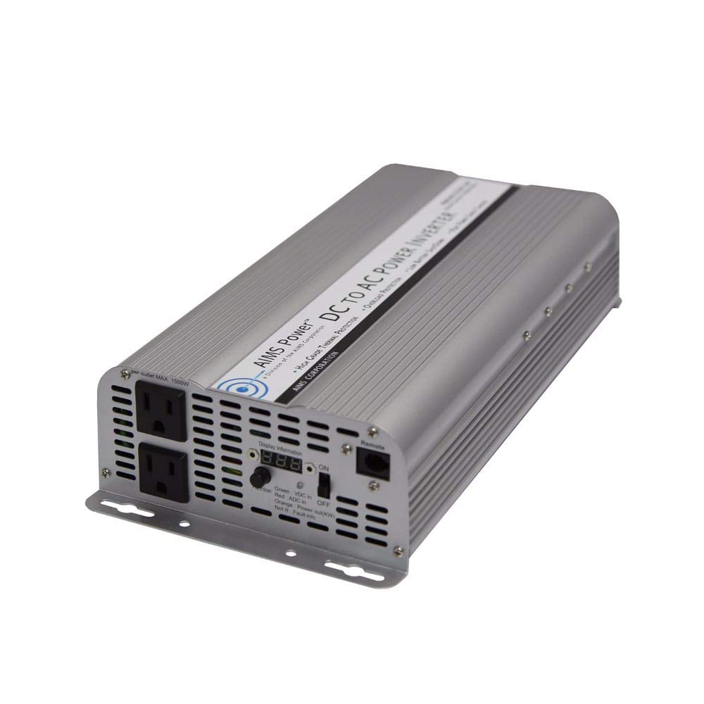 AIMS 2500 watt 12 volt Power inverter