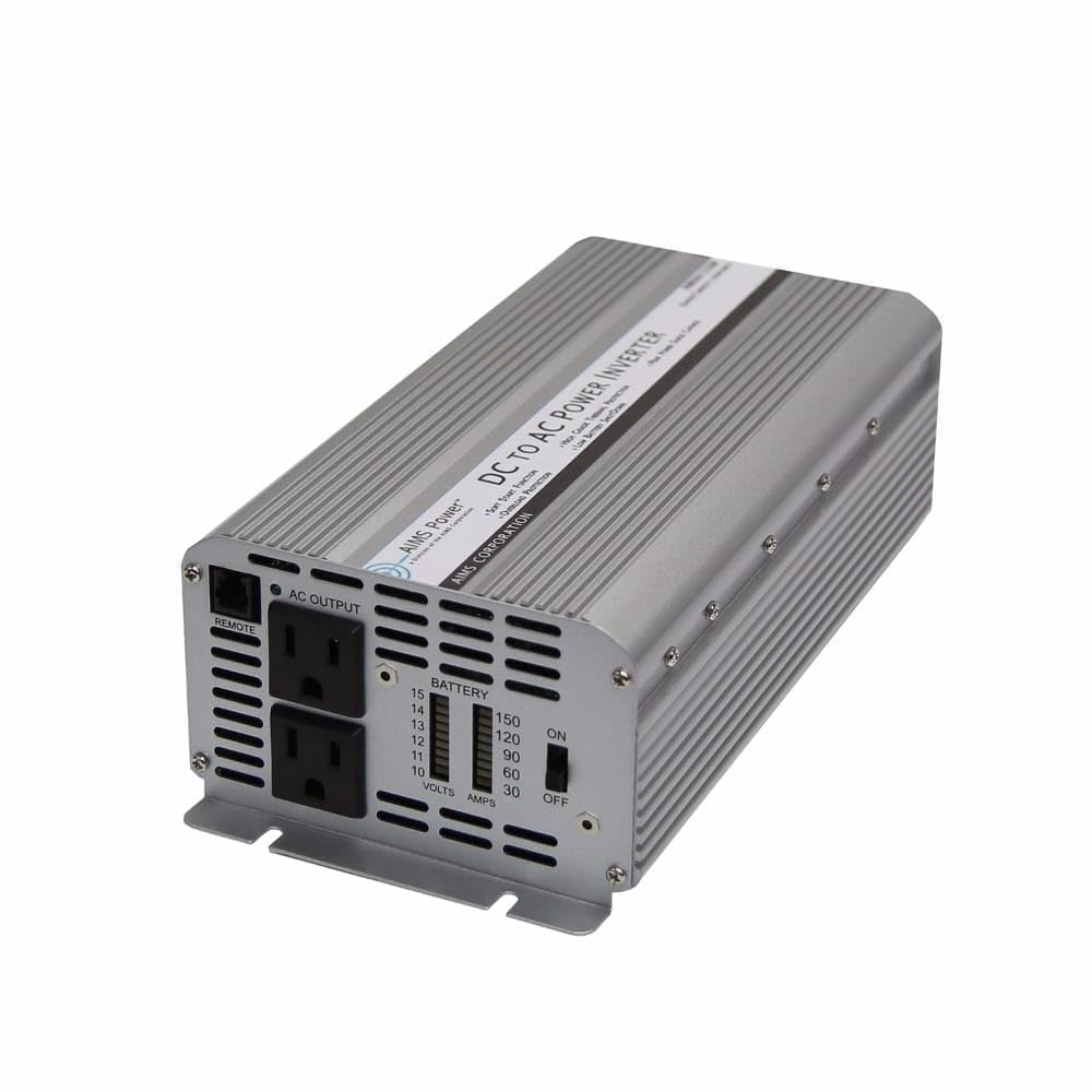 1250 watt Power Inverter 12Volt with Features by AIMS