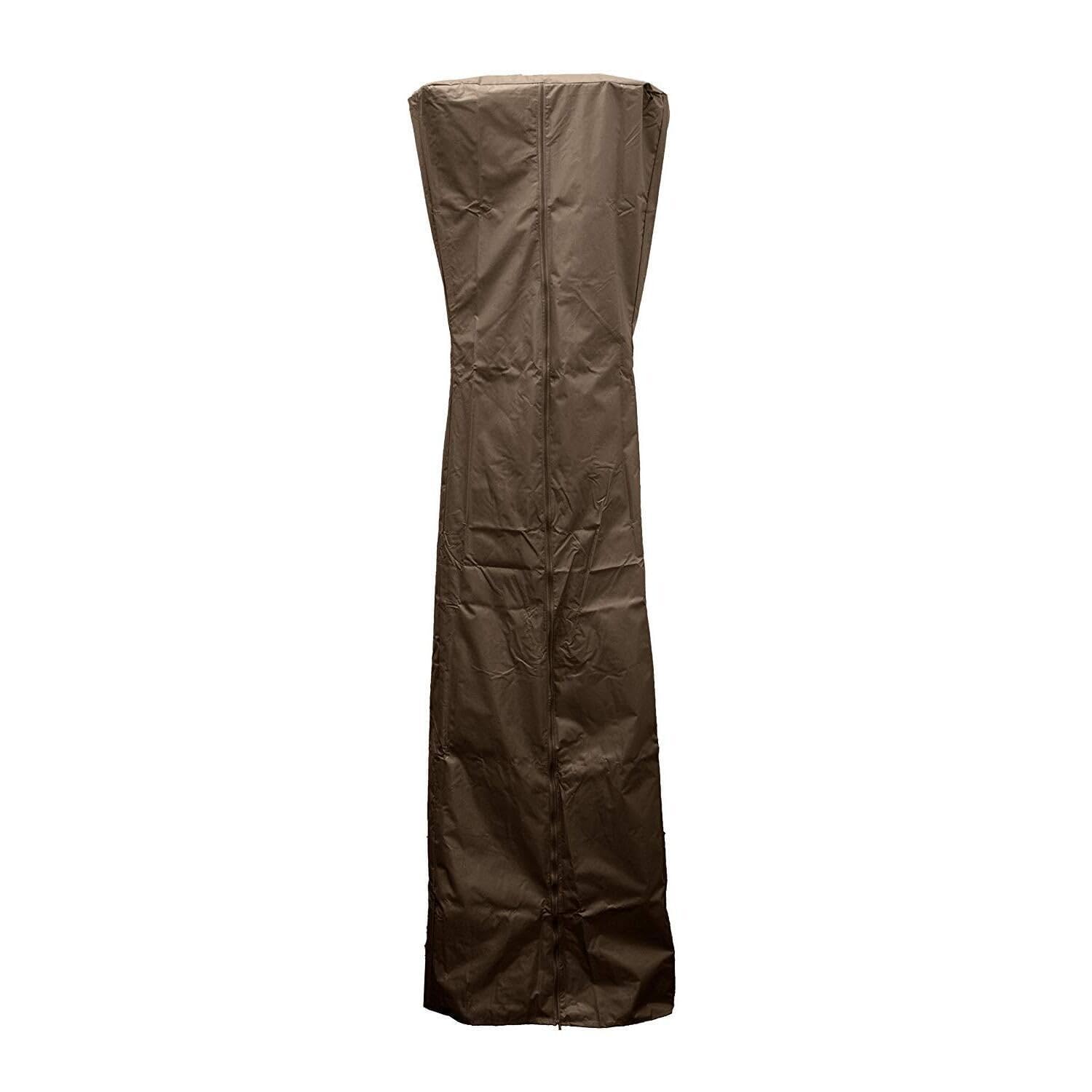 AZ Patio Heaters Triangle Glass Tube Patio Heater Cover in Mocha