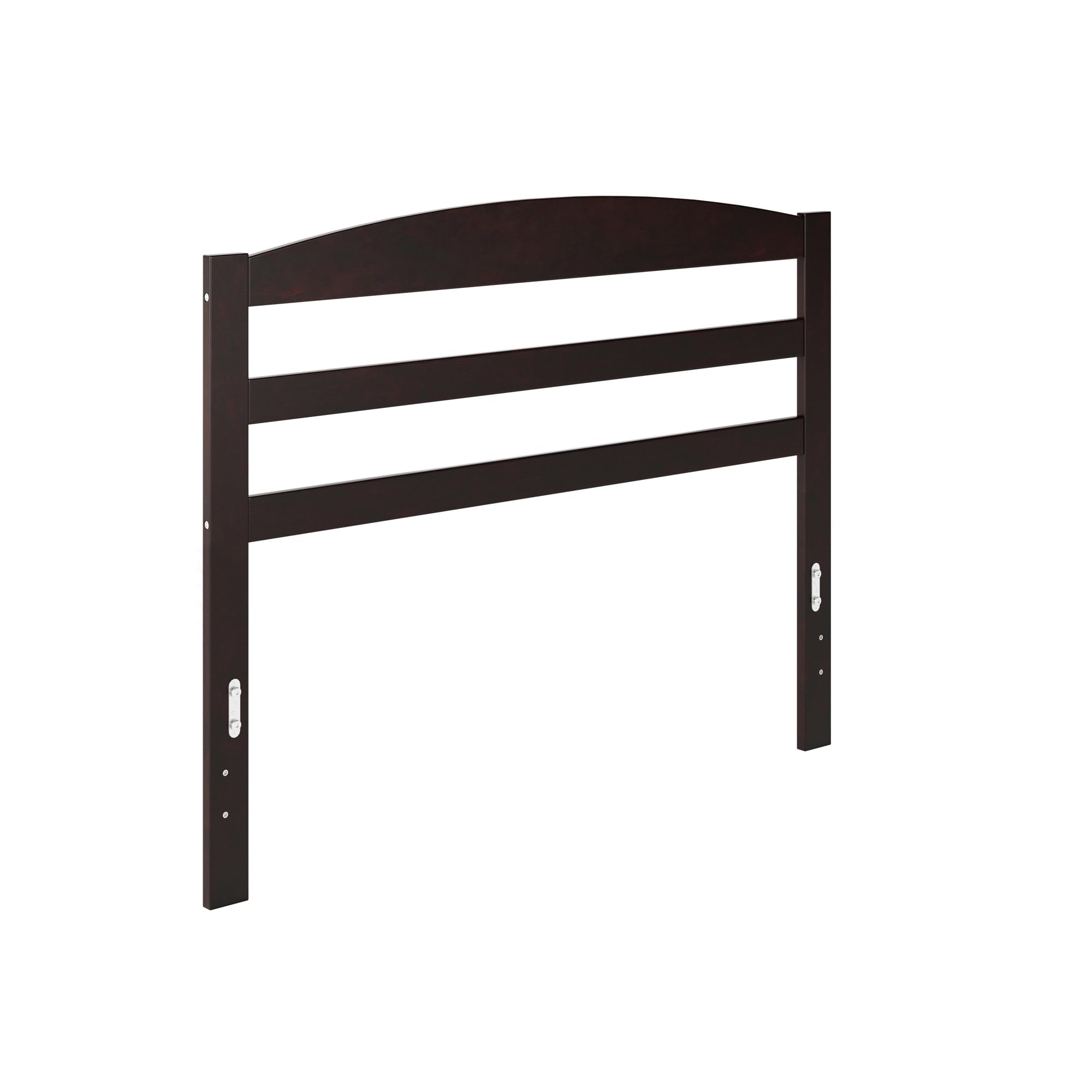 Warren, Arched Horizontal Slat Wood Headboard, Full, Espresso