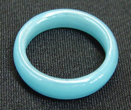 Blue Jade Rings