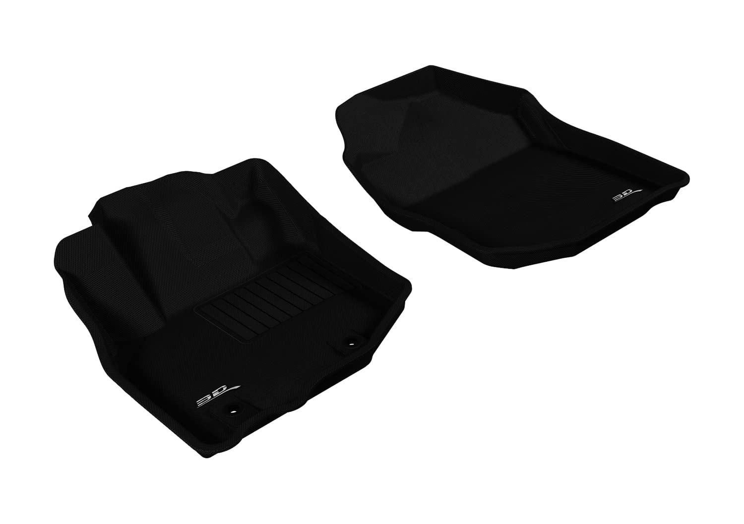 3D MAXpider HONDA FIT 2009-2013 KAGU BLACK R1