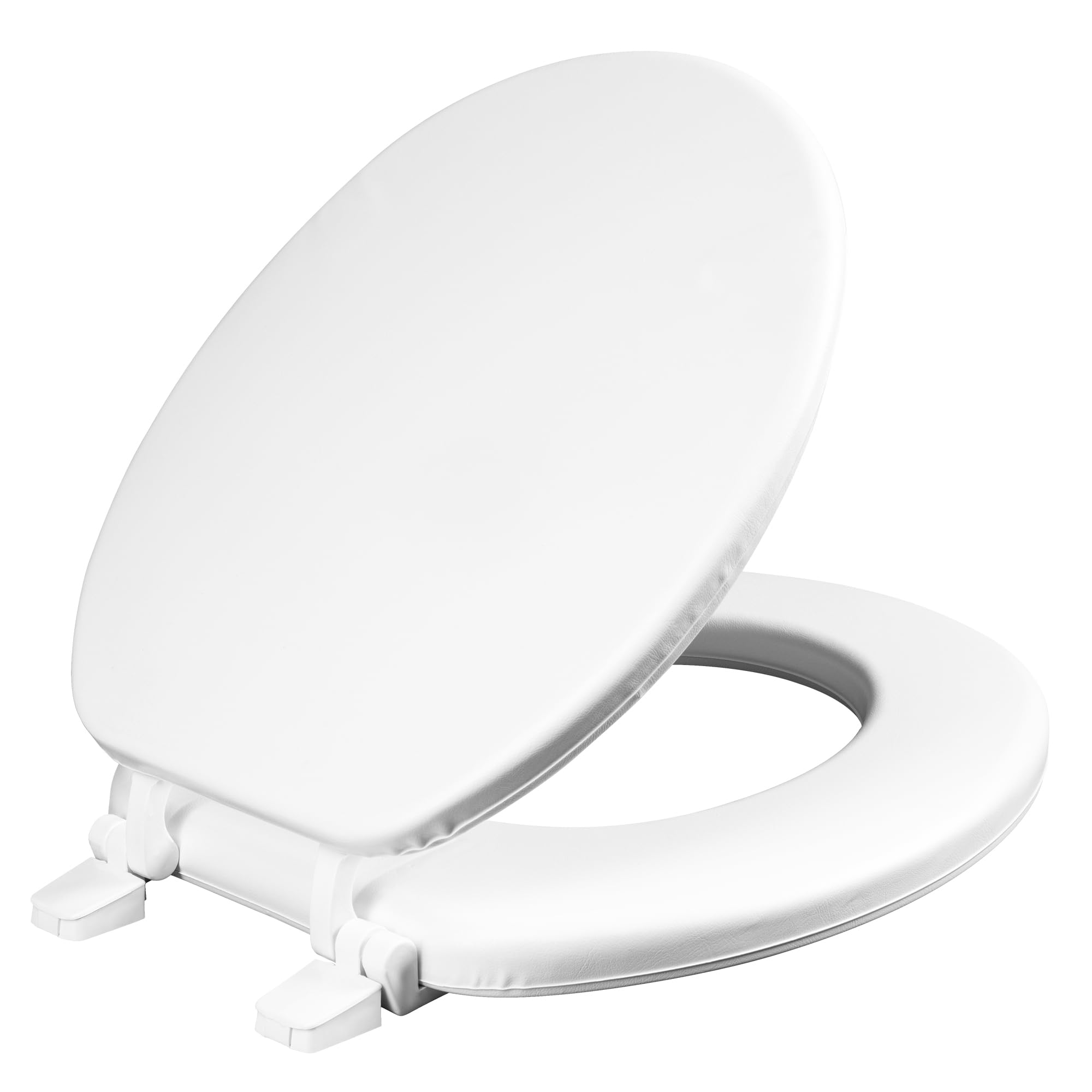 TOILET SEAT RND SFT WHT (Pack of 1)