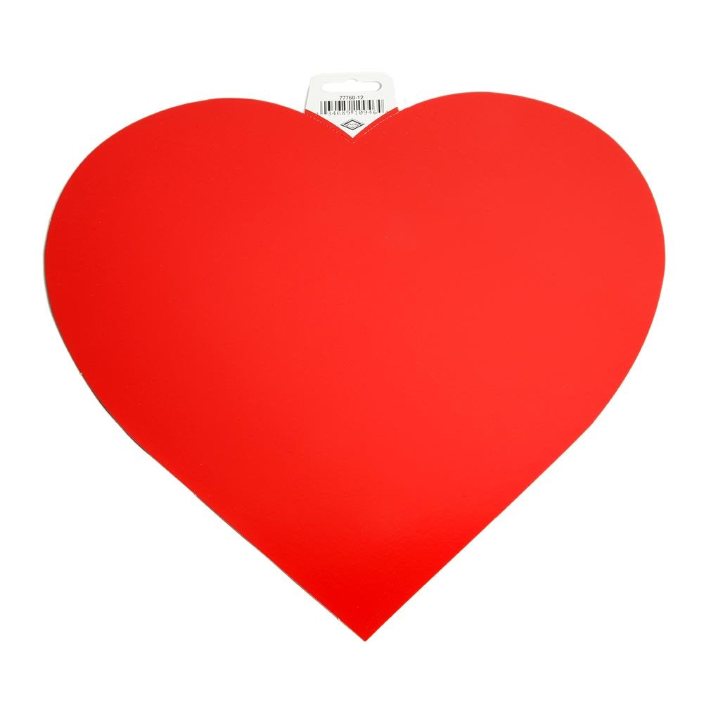 Printed Heart Cutout