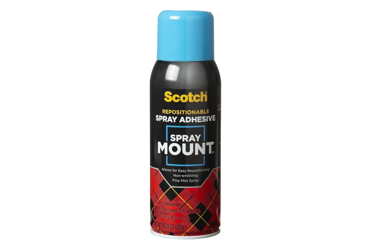 Scotch Spray Mount Clear Adhesive