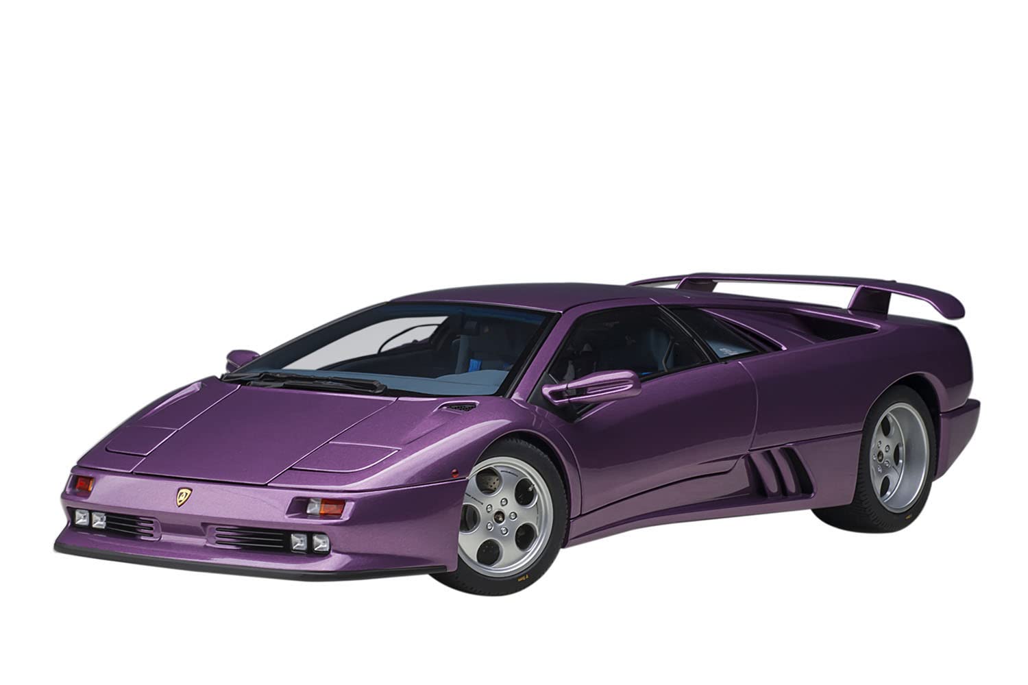 Lamborghini Diablo SE30 Viola Purple Metallic 1/18 Model Car by Autoart