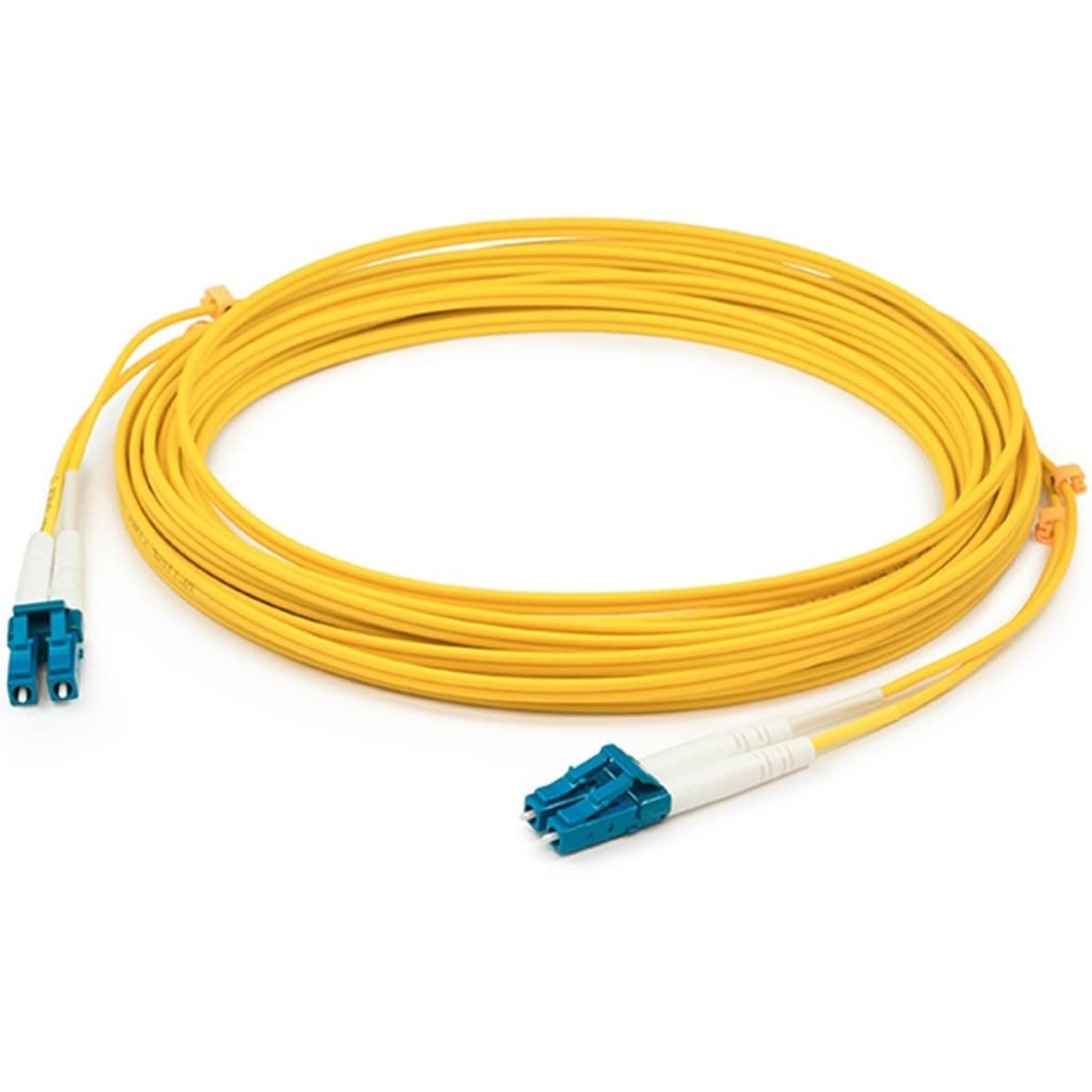 7M FIBER SMF LC/LC OS1 9/125 DUPLEX YELLOW CABLE