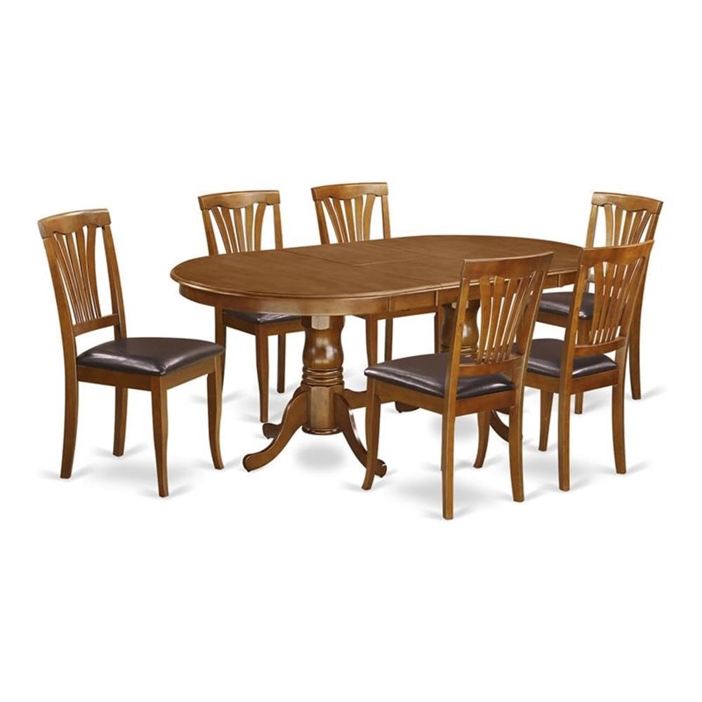 7  PC  Dining  set-Dining  Table  and  6  Dining  Chairs