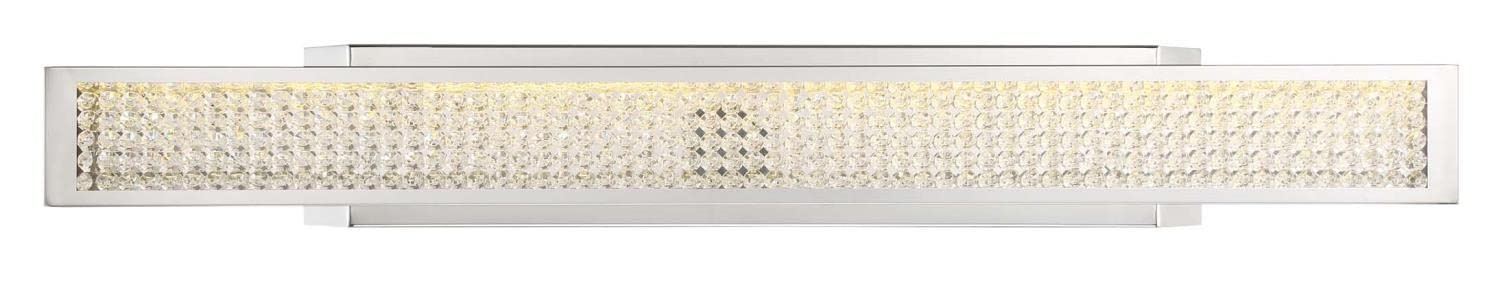 The Polar Collection - Finish Chrome With Crushed Crystal
