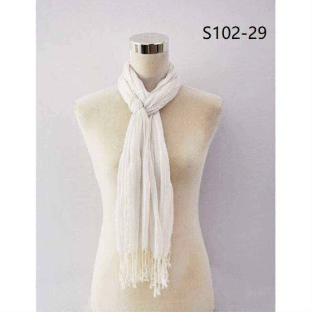 SPRING/SUMMER SCARF - WHITE