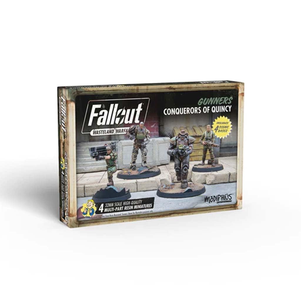 Fallout: Wasteland Warfare: Gunners Conquerors of Quincy