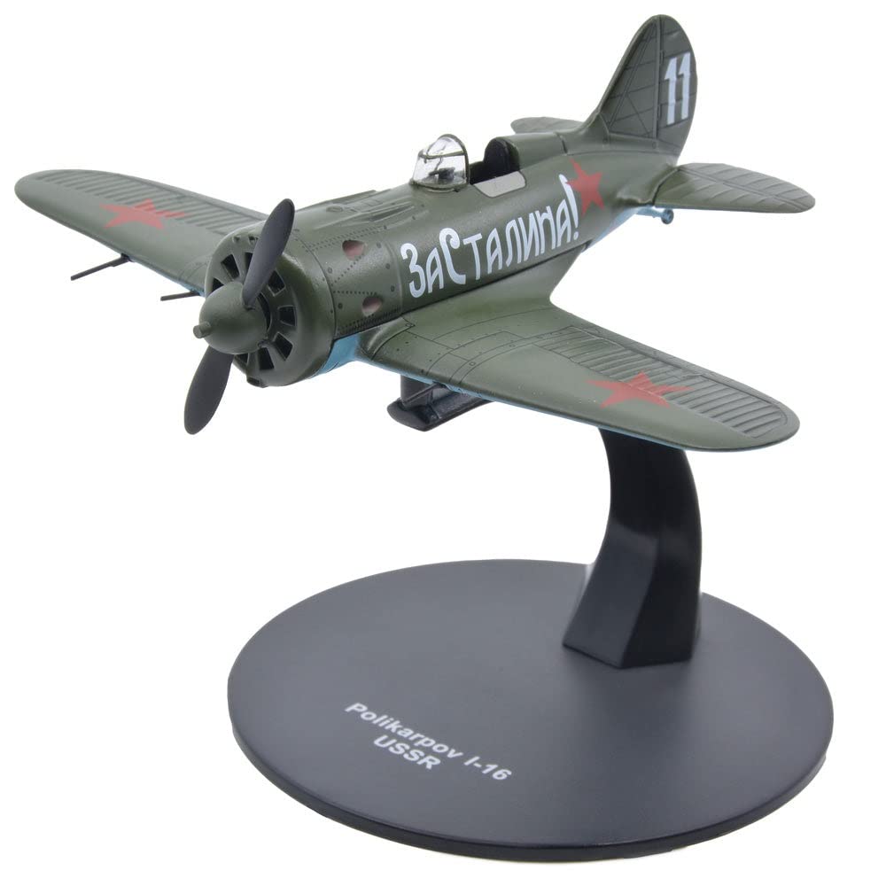 Polikarpov I-16 Fighter Plane (USSR 1933) 1/72 Diecast Model by Warbirds of WWII