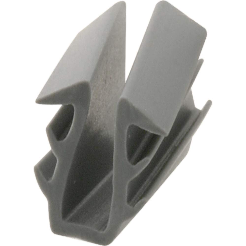 Make-2-Fit P 7735 Glass Glazing Channel, 15/64 In. X 5/32 In. X 3/16 In., Gray, 200 Ft. (1 Roll)
