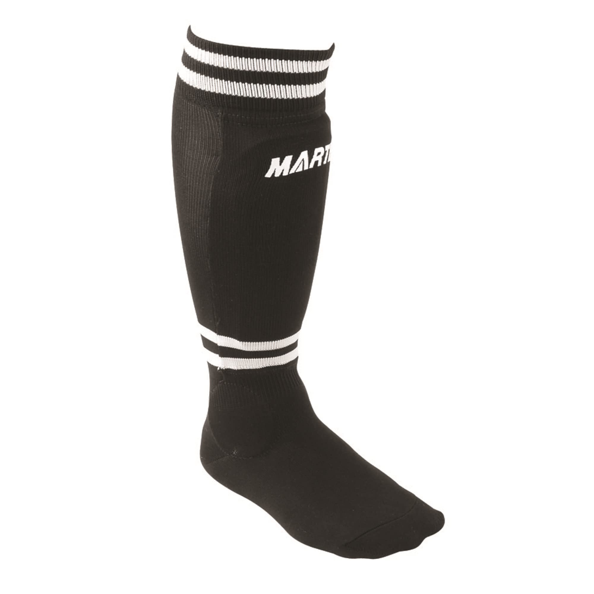 SOCK SHIN GUARD-MEDIUM-BLACK