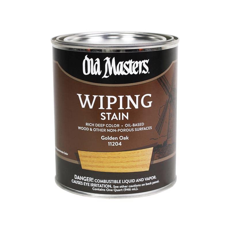 WIPE STAIN GLDNOAK QT (Pack of 4)