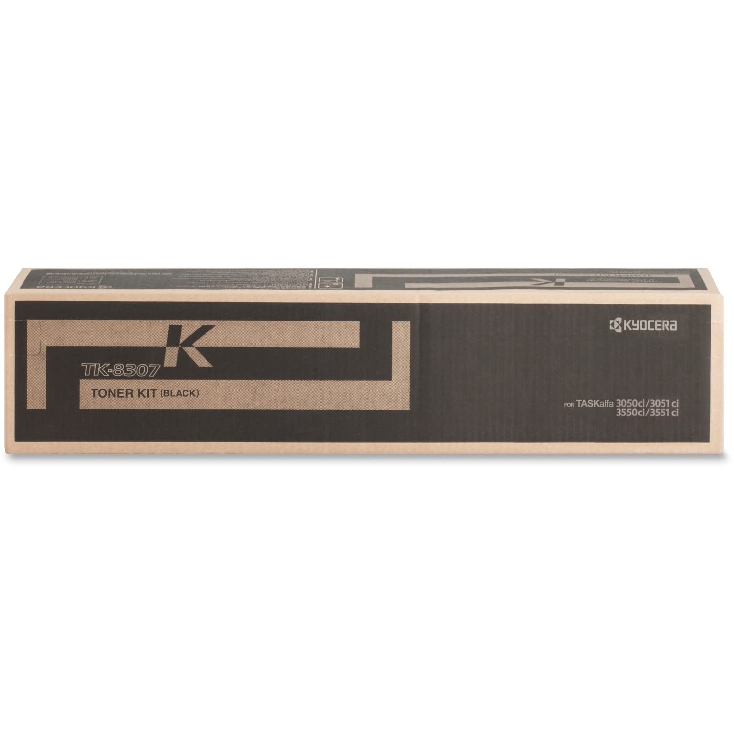 KYOCERA BR TASKALFA 3050 1-TK8307 SD BLACK TONER, 25k yield