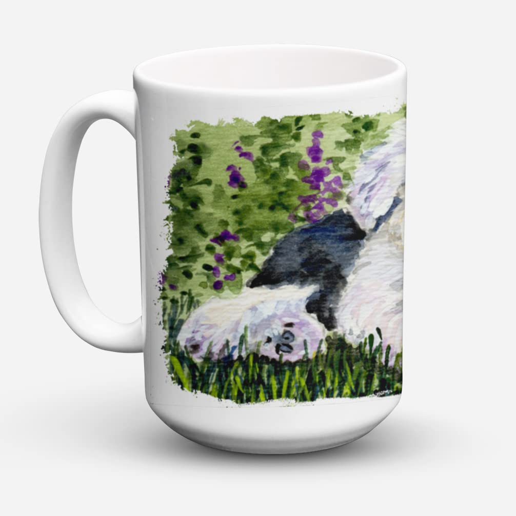 Old English Sheepdog Coffee Mug 15 oz