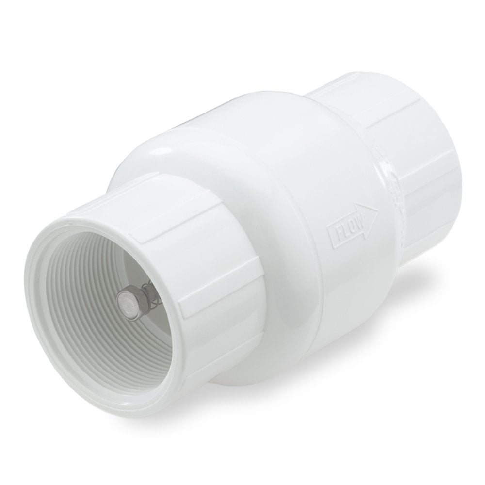 Nds 1001-07 3/4 Pvc Ips Spring Check Valve F By F 4-1/8 Length
