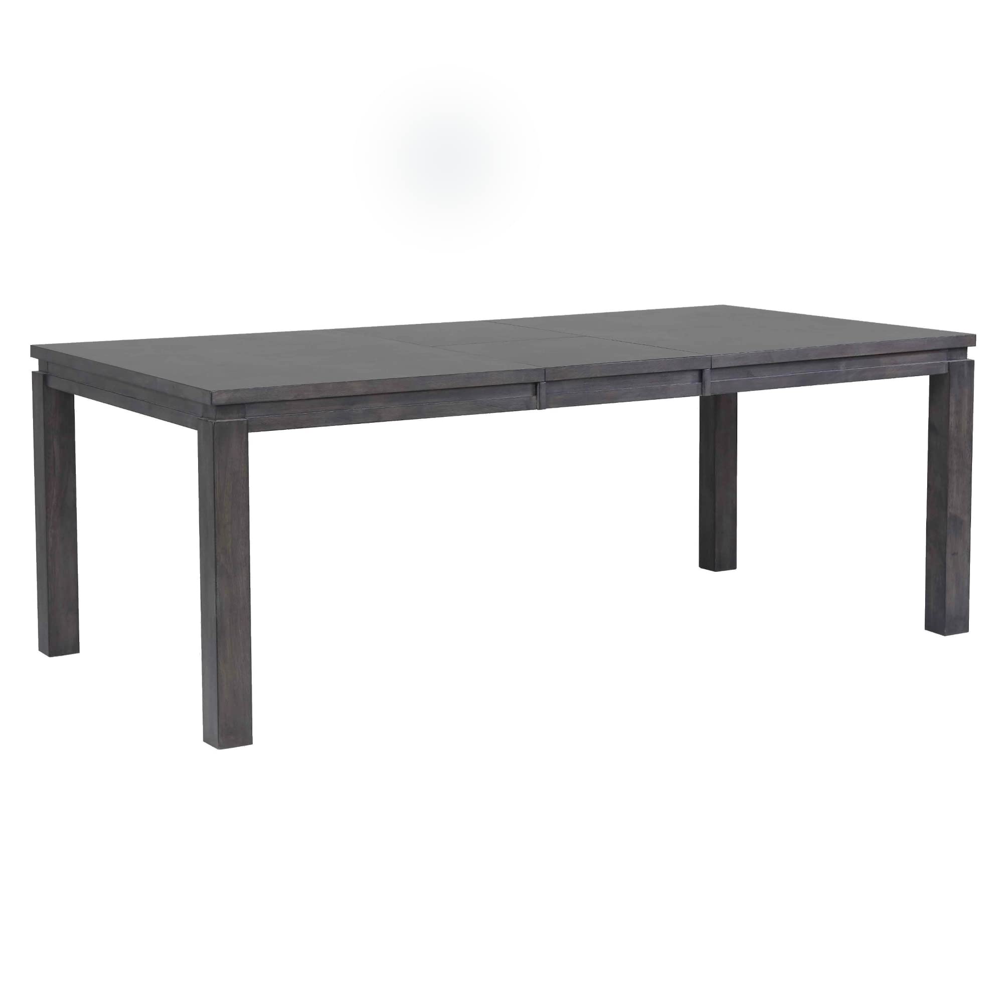 Sunset Trading Shades of Gray 82 Rectangular Extendable Dining Table | Seats 8"