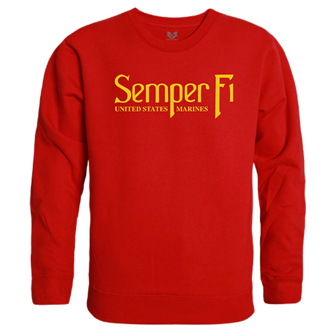 Crewneck Sweatshirt, Semper Fi, Red, XL
