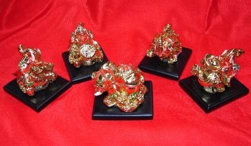 Set of Feng Shui Elephants