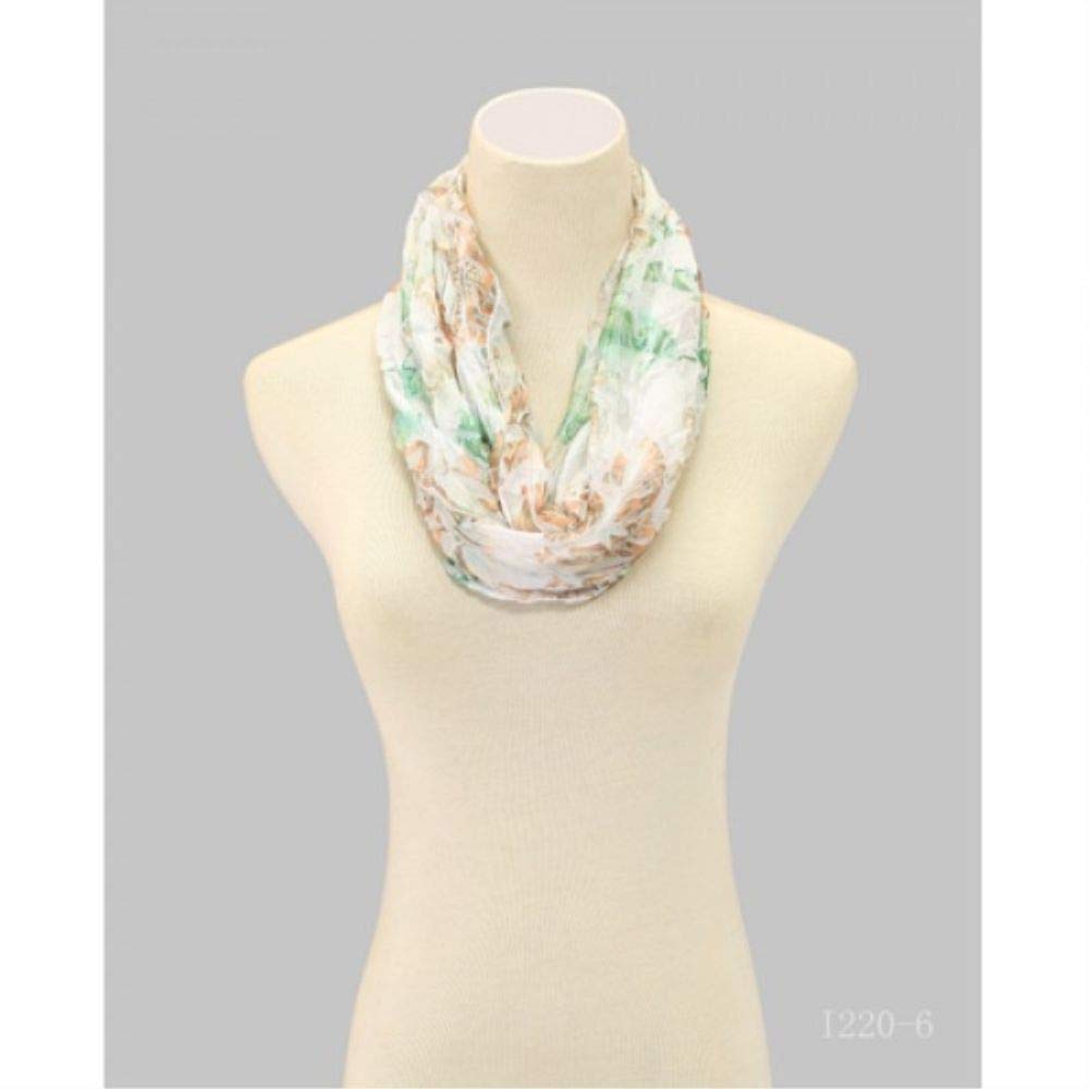 INFINITY SCARF -  LIGHT BROWN