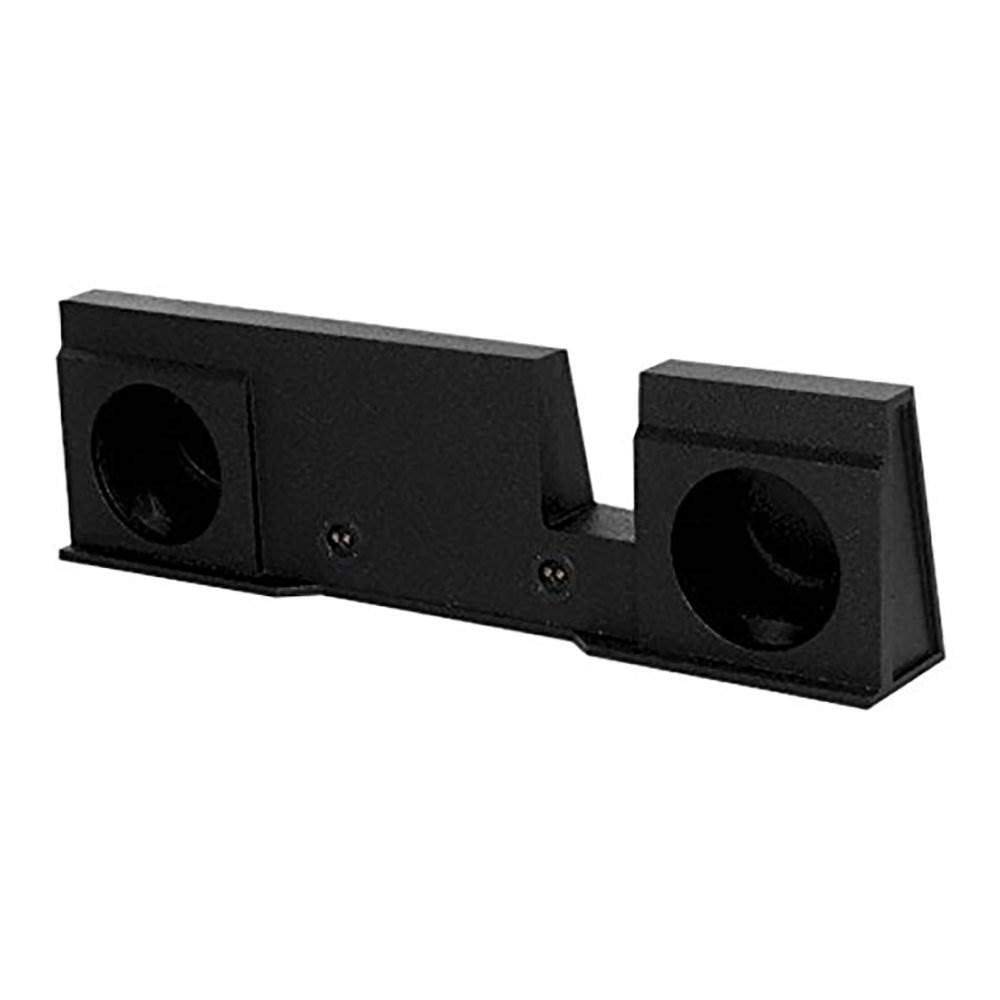 Q Power 2 Hole 10' Subwoofer Enclosure Box For 2004-2008 F-150 Xcab/Super Crew