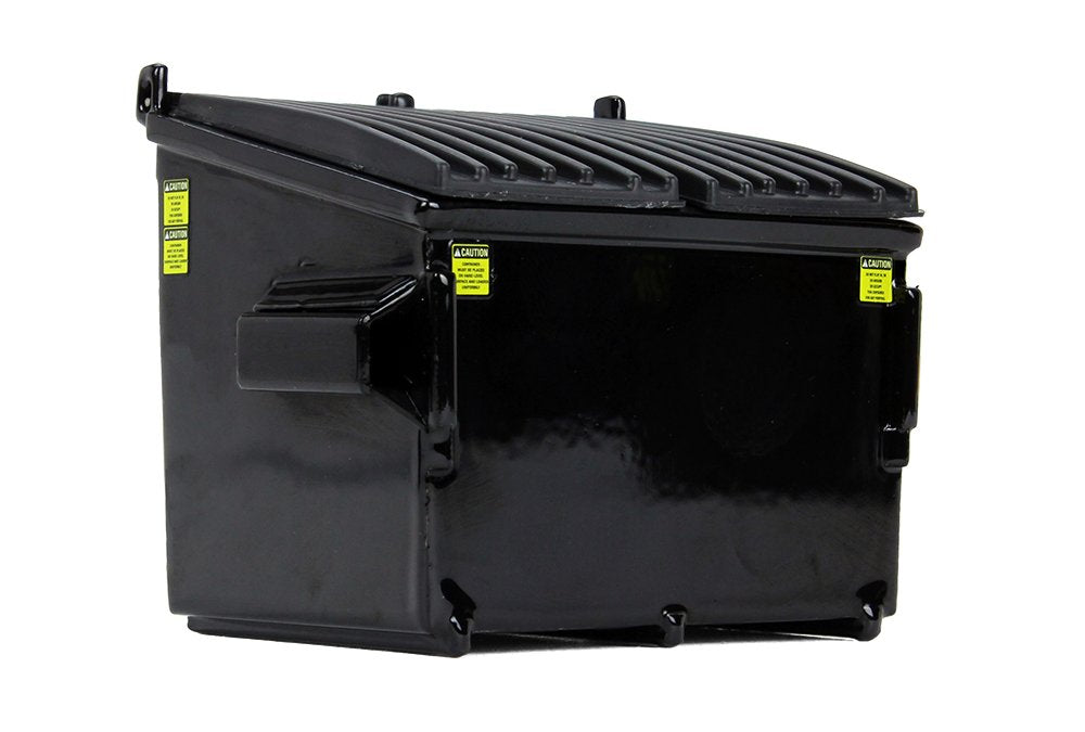 Refuse Trash Bin Black 1/34 Diecast Model by First Gear
