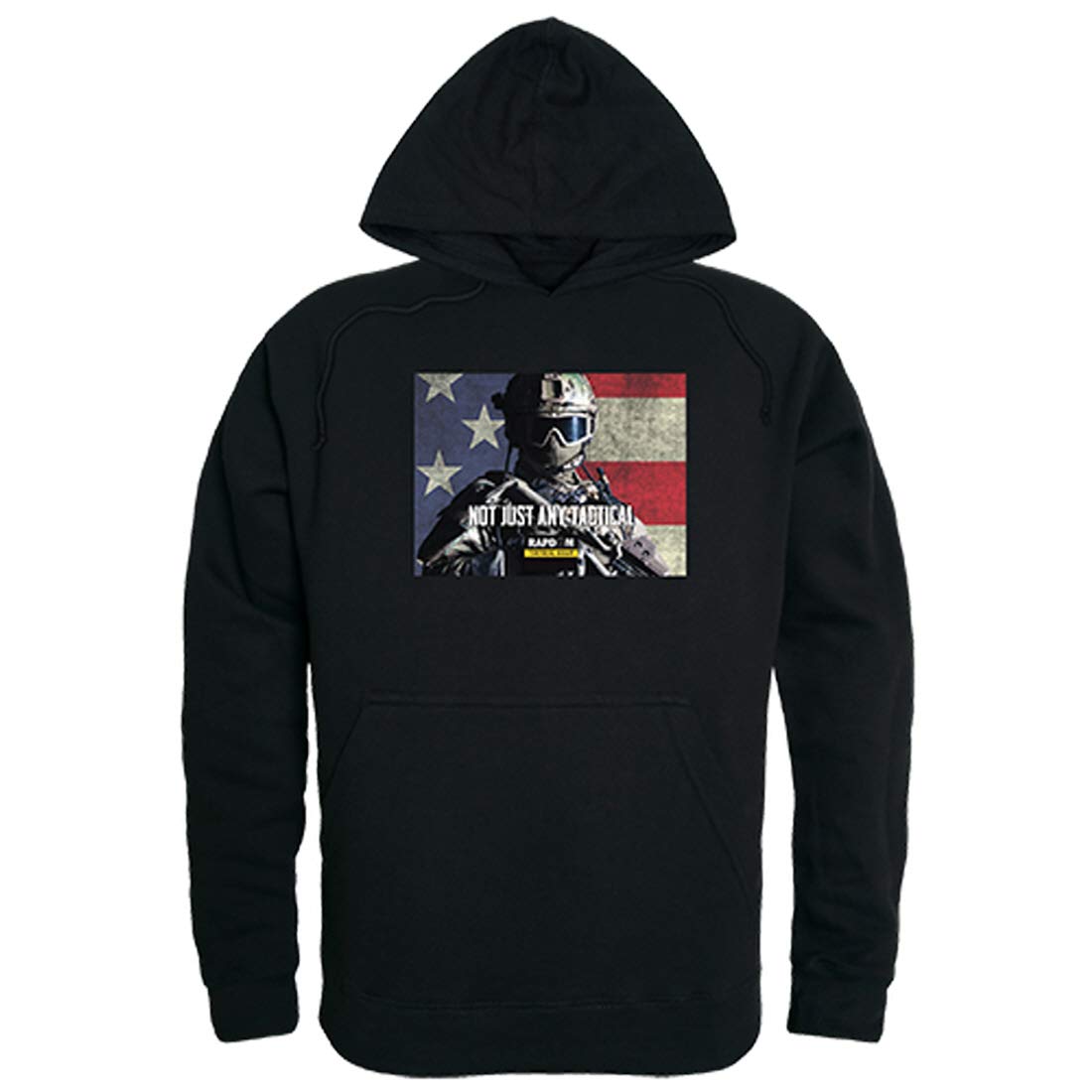 Graphic Pullover, Not Just Any, Black, M