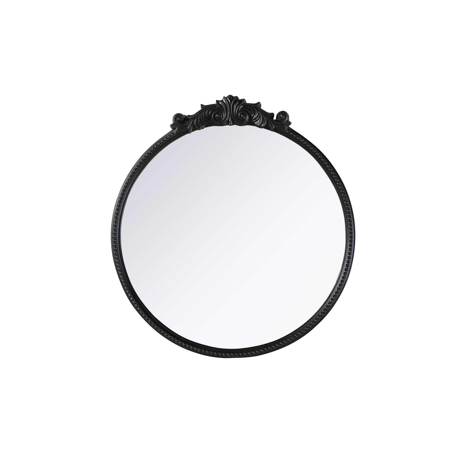 Naomi Vintage Resin Mirror 36x38 in Vintage Bronze