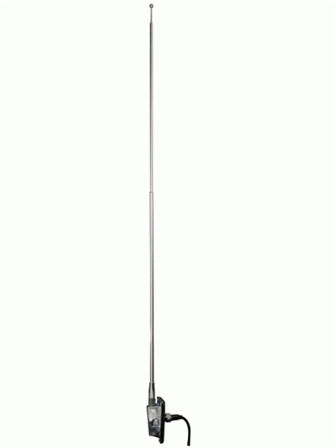 METRA - AM/FM REPLACEMENT SIDE MOUNT ANTENNA WITH TRIANGLE SHAPED BASE FOR 4 HOLE APPLICATIONS