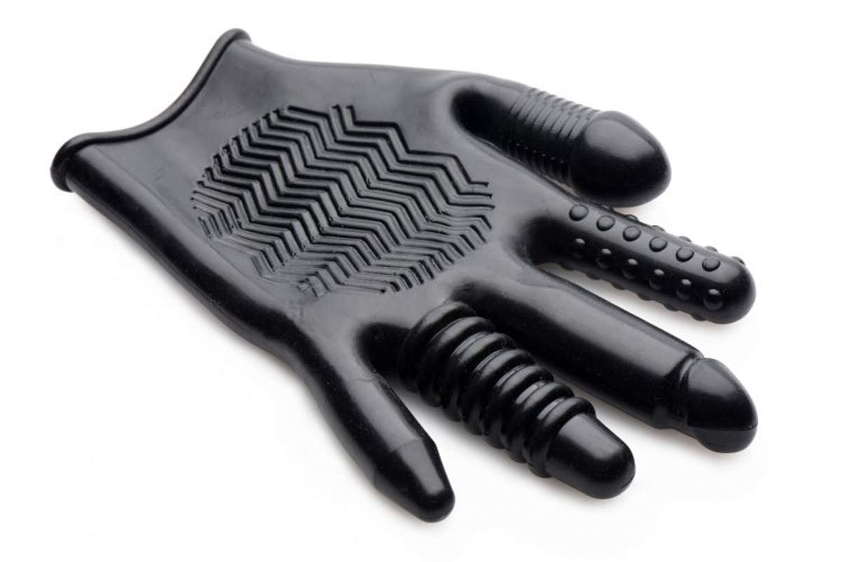 Pleasure Poker Textured Glove