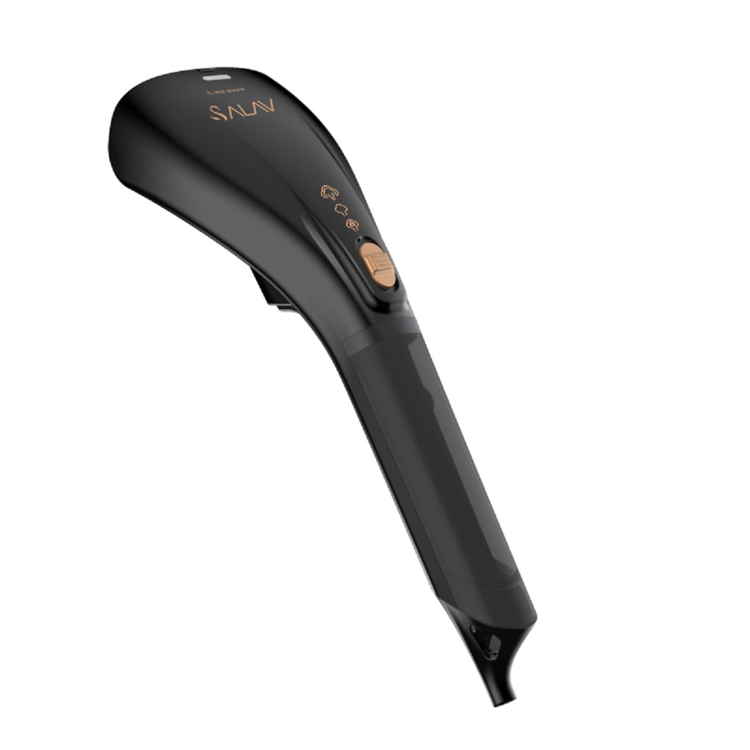 Salav Quicksteam Handheld Garment Steamer with Dual Steam Settings, Black, HS-04/T BLACK