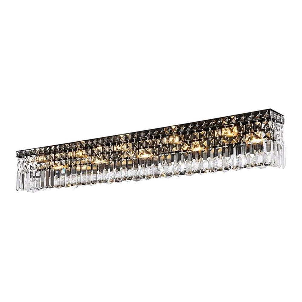 Maxime 6 inch black wall sconce