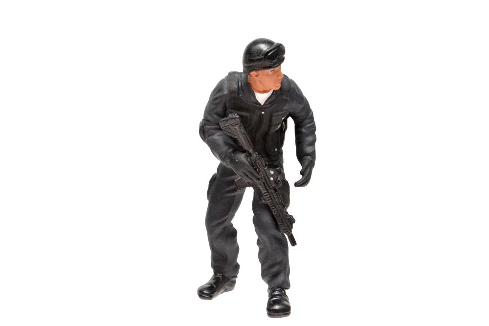 SWAT Team Rifleman Figure For 1:18 Scale Models by American Diorama