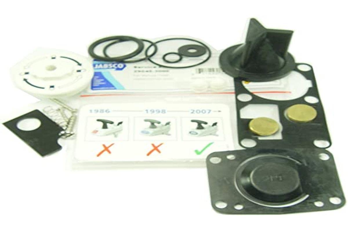 Jabsco 29045-3000 Twist N Lock Marine Manual Toilet Service Kits Fits 29090-2 & 29120-2, 1998 And Up