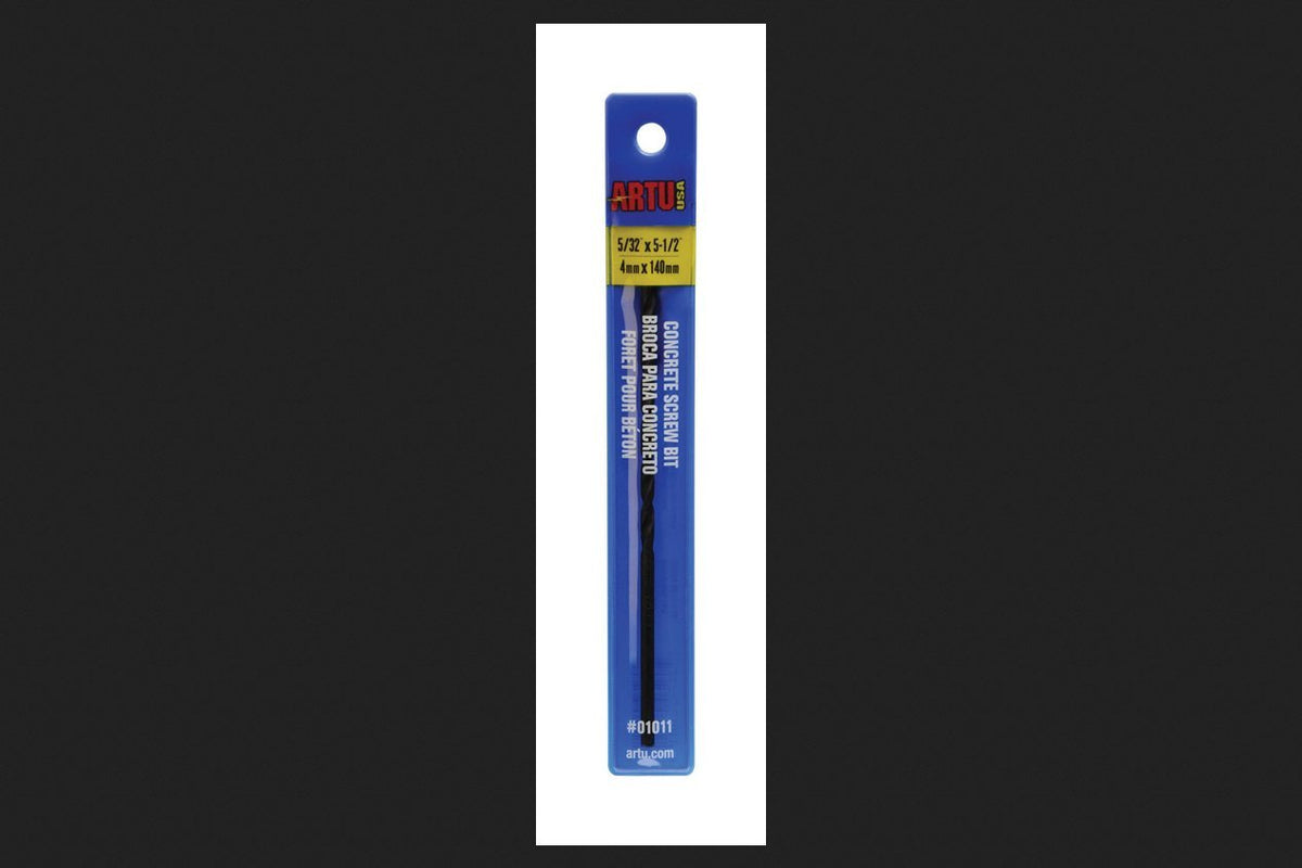 Artu - 5/32In X 5-1/2In Concrete Screw Bit