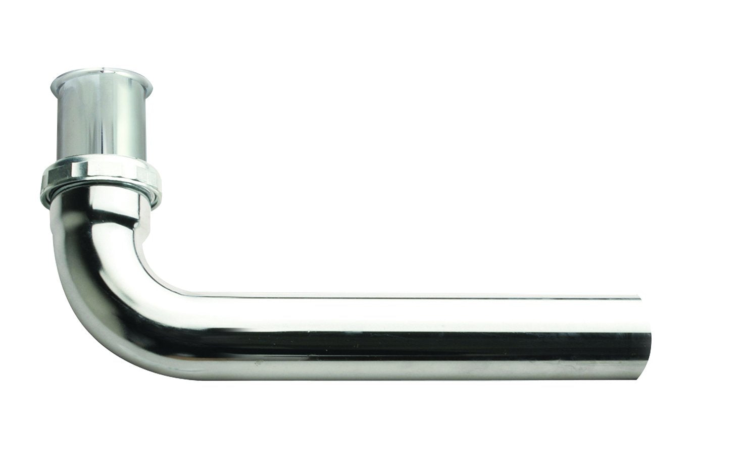 Plumb Pak Pp16-7Cp Waste Drain Tube, 1-12 In Slipdirect, 7 In L, 22 Ga Wall Thickness, Chrome Plated, X 7