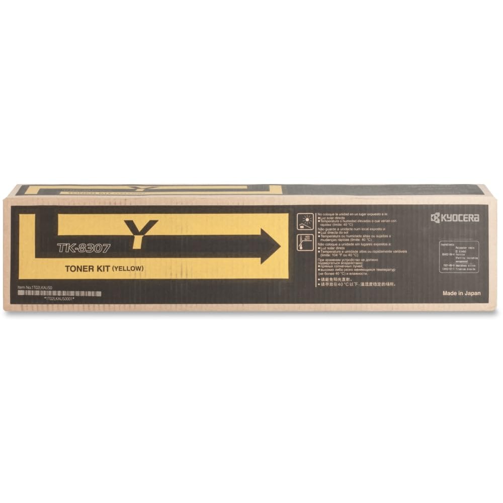 KYOCERA BR TASKALFA 3050 1-TK8307 SD YELLOW TONER, 15k yield