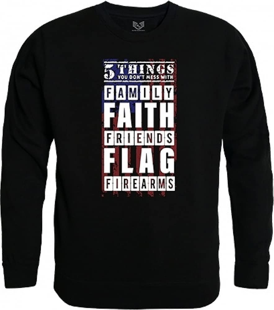 GraphicCrewneck, 5 Things YDMW 2, Black, M
