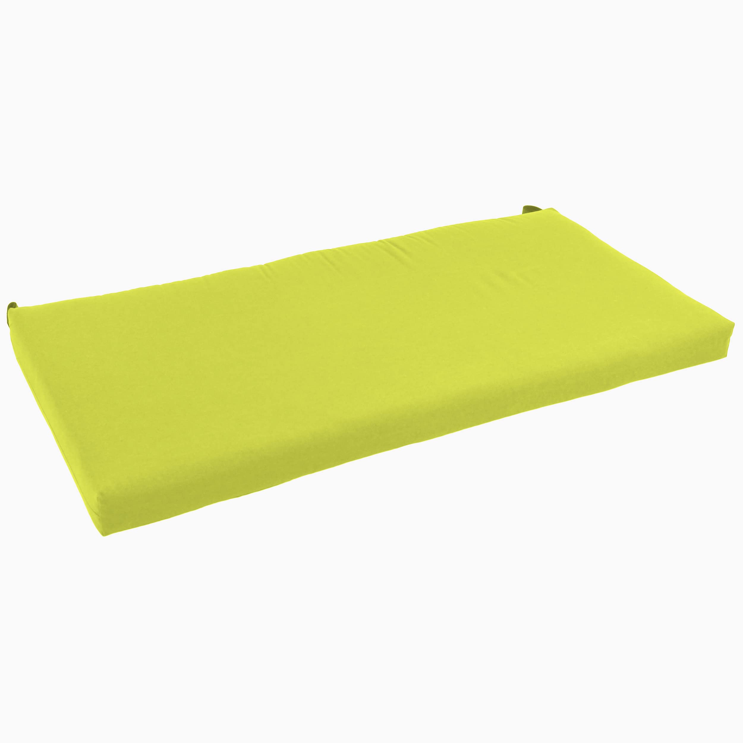 40-inch by 19-inch Solid Twill Loveseat Cushion