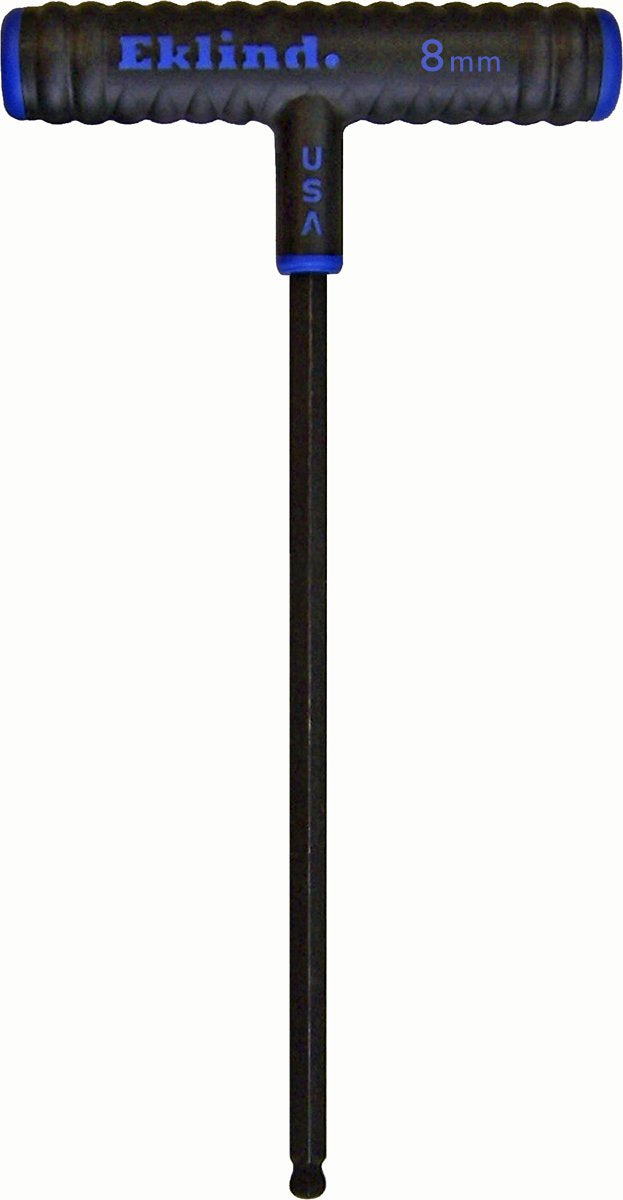 Eklind 64880 8 Mm Power-T T-Handle Ball-Hex T-Key Allen Wrench
