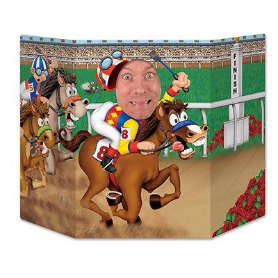 Horse Racing Photo Prop (Pack of 6)
