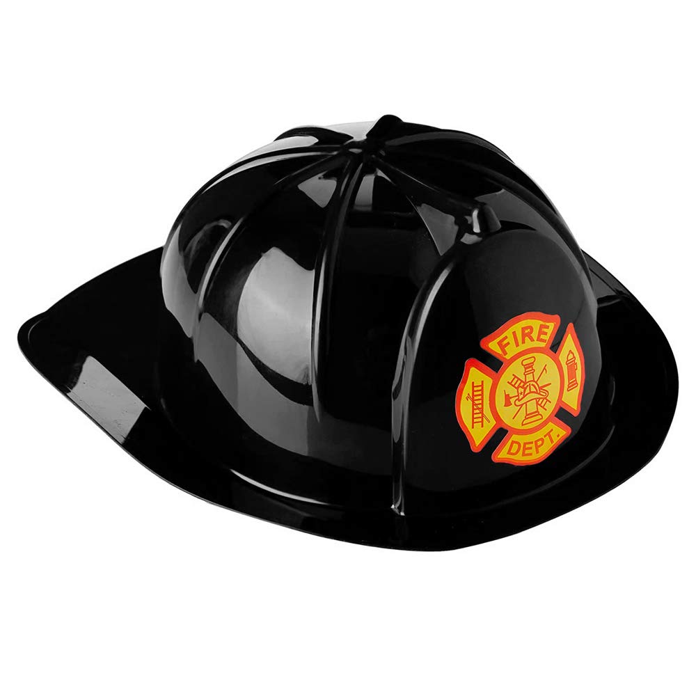 Black Fire Helmet - Kids, one size fits all