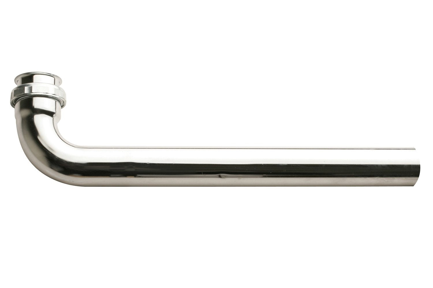 Plumb Pak Pp16Cp Waste Arm, 1-12 In Dia X 15 In L, Slip Jointdirect Connect, 22 Ga, Chrome Plated, 1-12 X 15, Brass