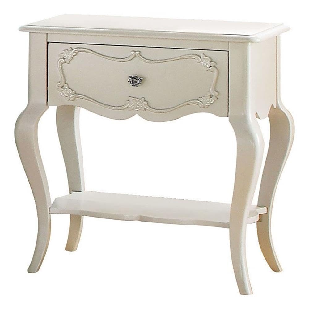 Edalene - Nightstand  Pearl White