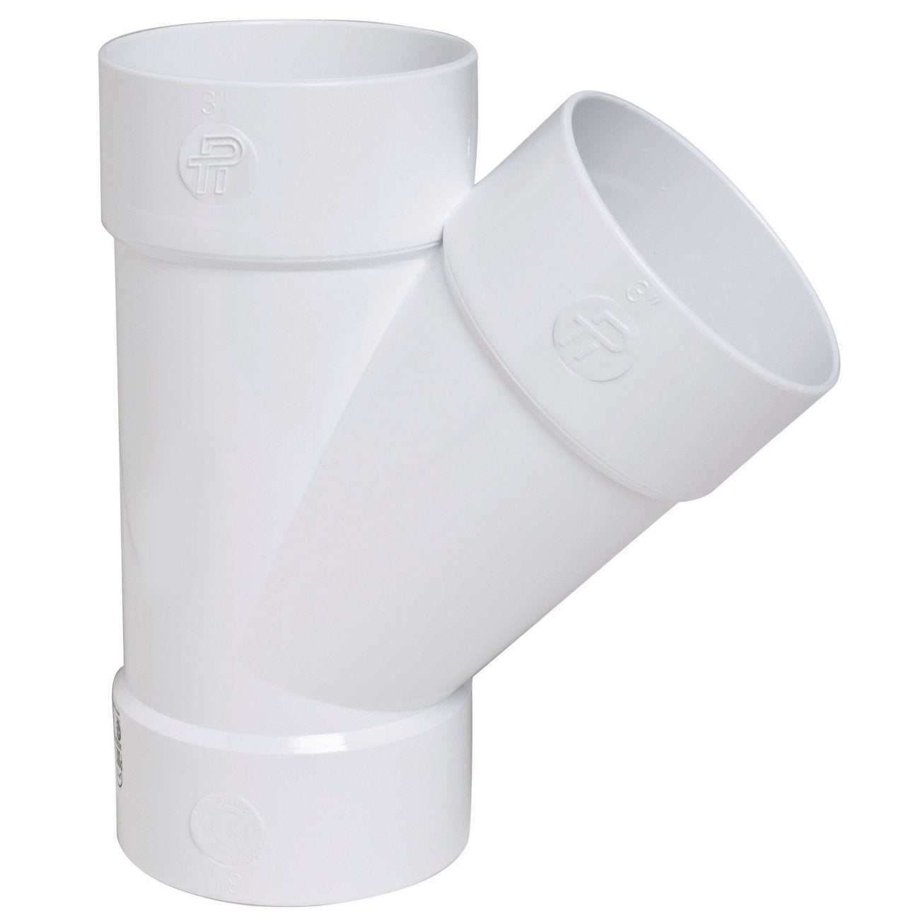 Wye Pvc 3 By Plastic Trends Mfrpartno P302