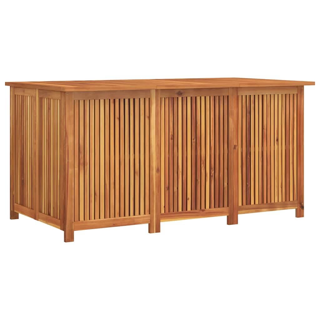 vidaXL Patio Storage Box 59.1x31.5"x29.5" Solid Wood Acacia"