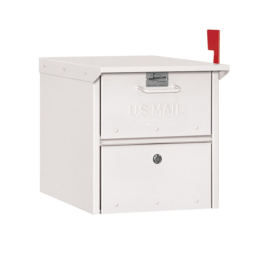 Casafoyer Salsbury 43 Series Locking Aluminum Roadside Mailbox - USPS Approved ( Pack of 2 )