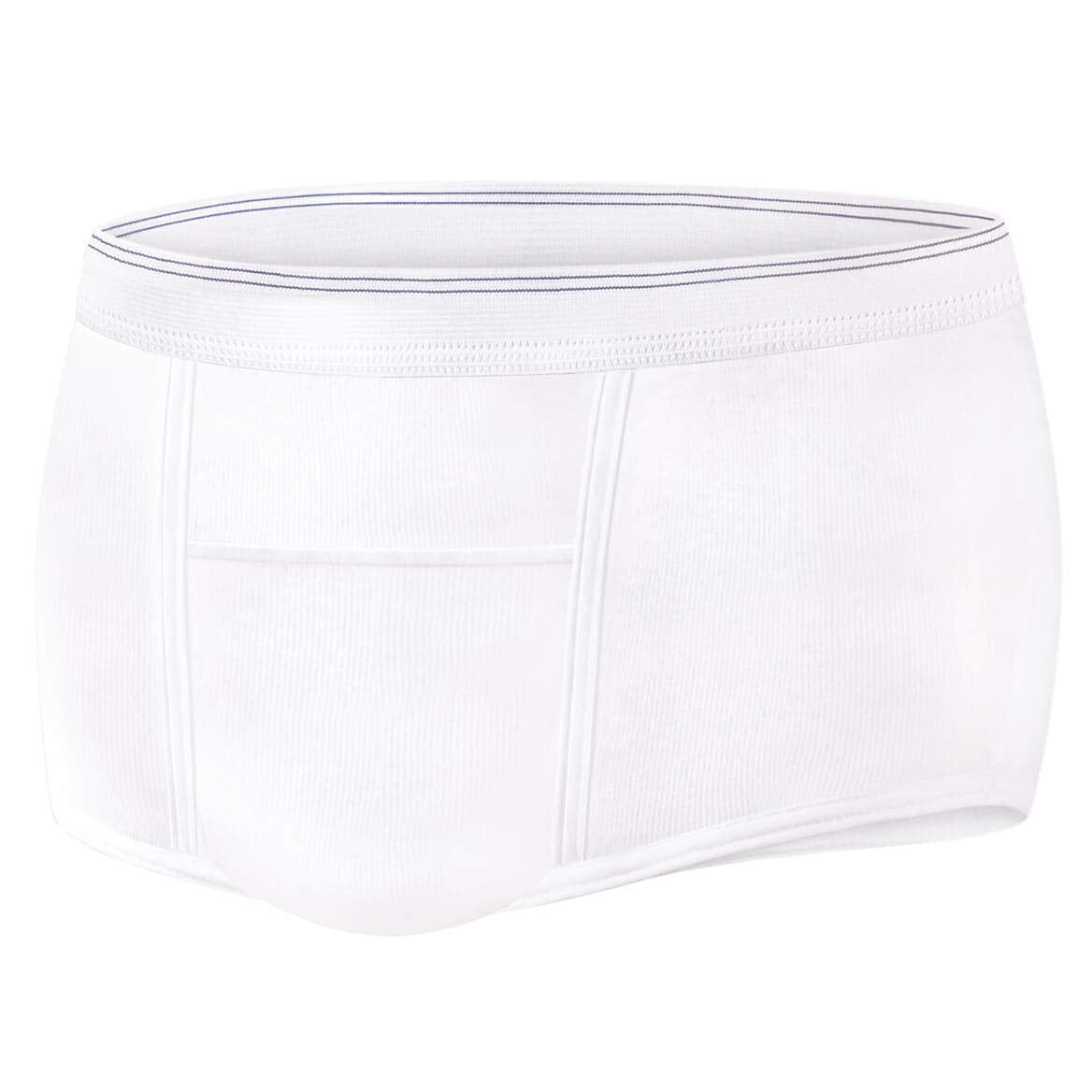 Mens Reusable Incontinence Brief 6oz  - Size -3X-Large 50-52